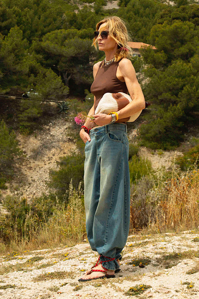 FLOWZE - Sandales Flo Twin Marron Rouge