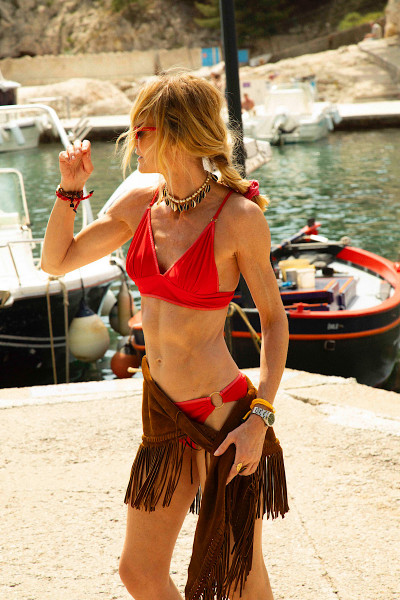 La Nouvelle - Top Ambre Red Shiny