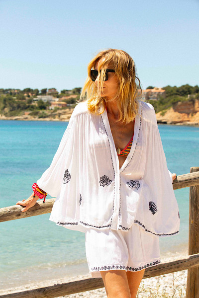 Madone - Short Vague Blanc