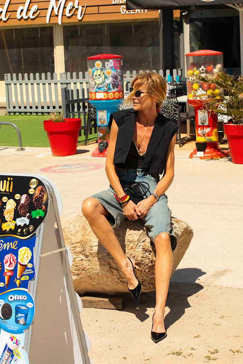 La Nouvelle - Bustier Charlye Black jungle