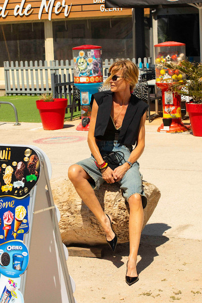 La Nouvelle - Bustier Charlye Black jungle