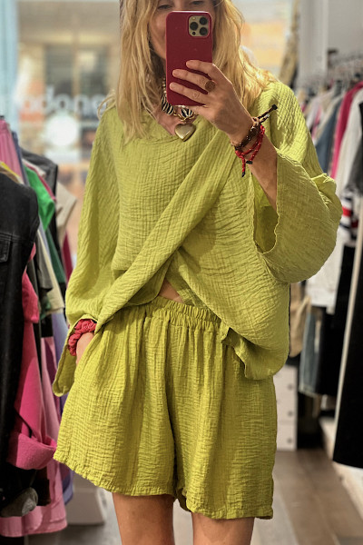 Madone - Short Pablo Vert