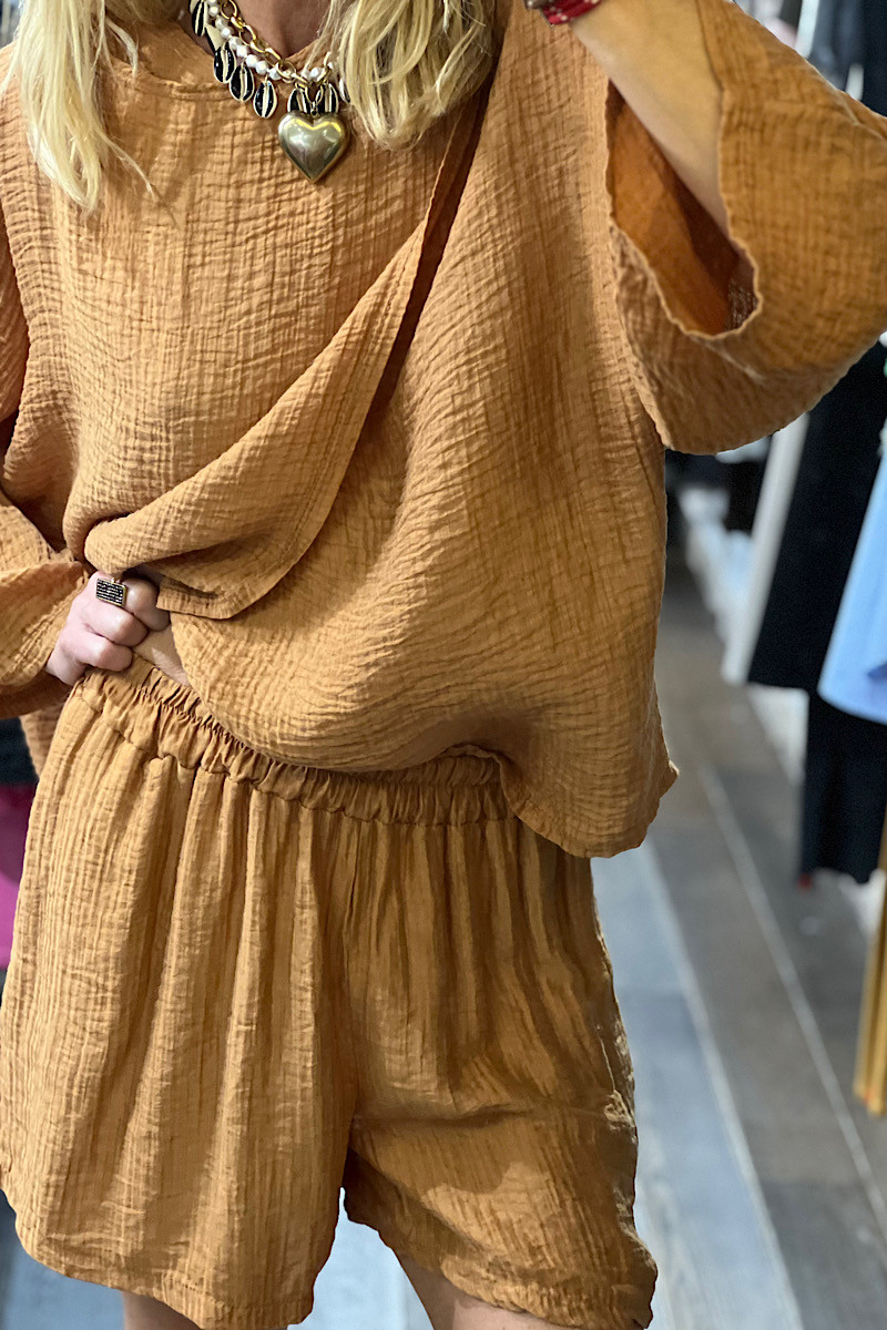 Madone - Short Pablo Camel