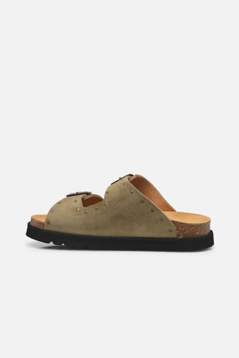 Scholl - Mules Beatriz Kaki