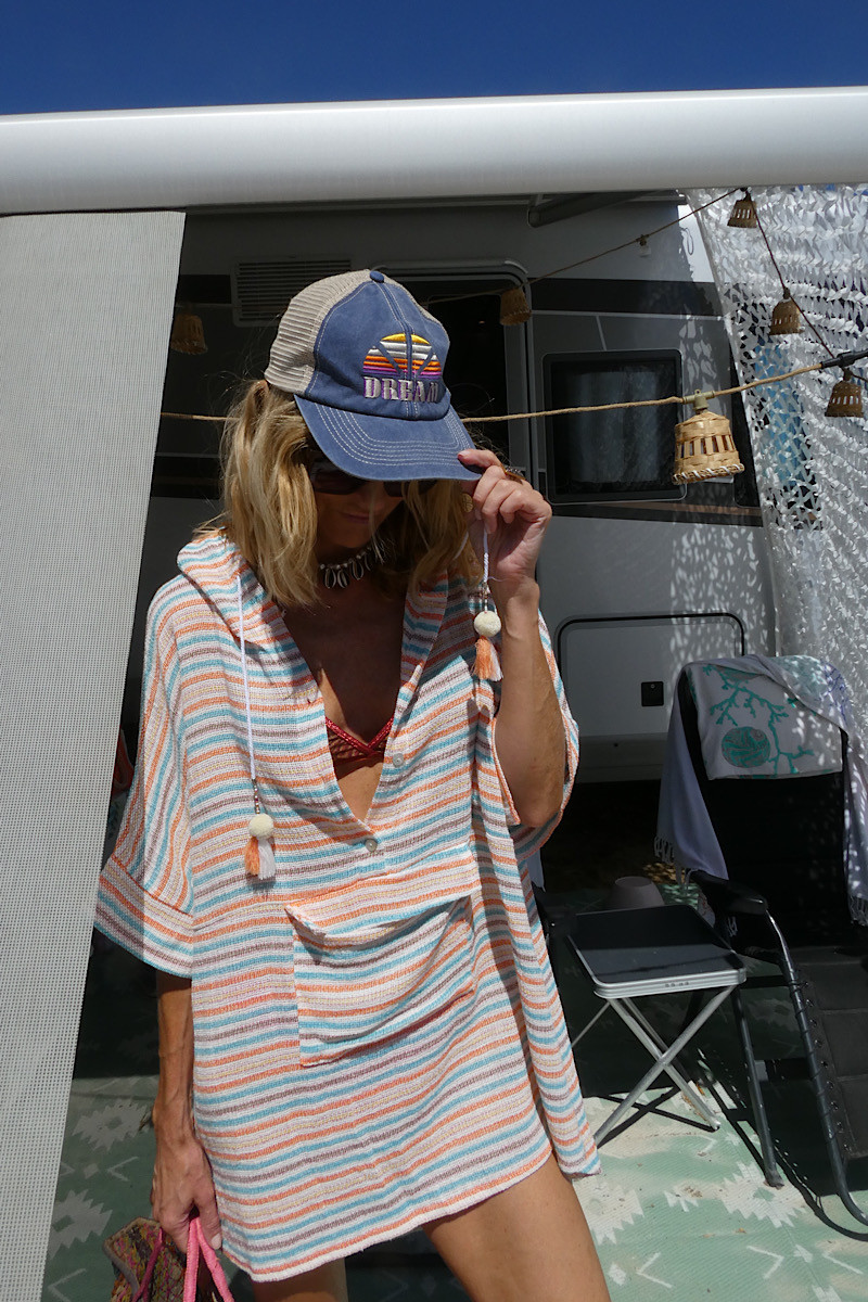 Madone - Casquette Vintage Denim