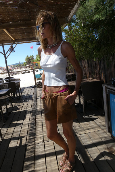 Madone - Débardeur Off White