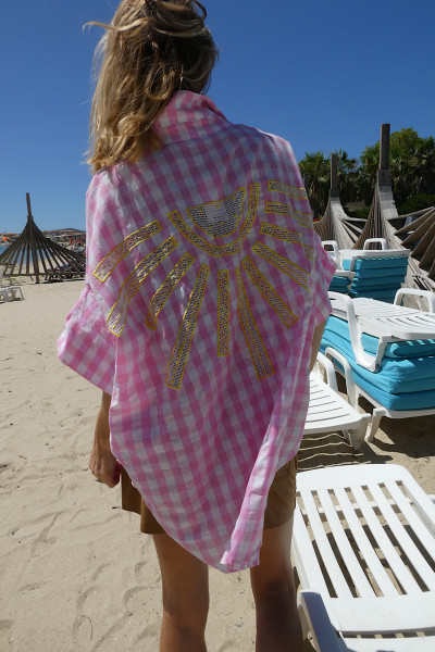  - Chemise Vichy Rose Sun
