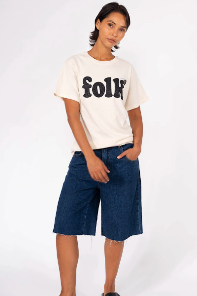 Newtone - Tshirt Trucker Folk Natural