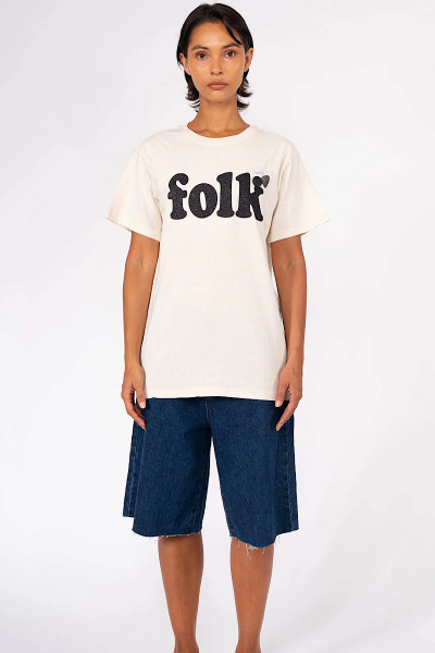 Newtone - Tshirt Trucker Folk Natural