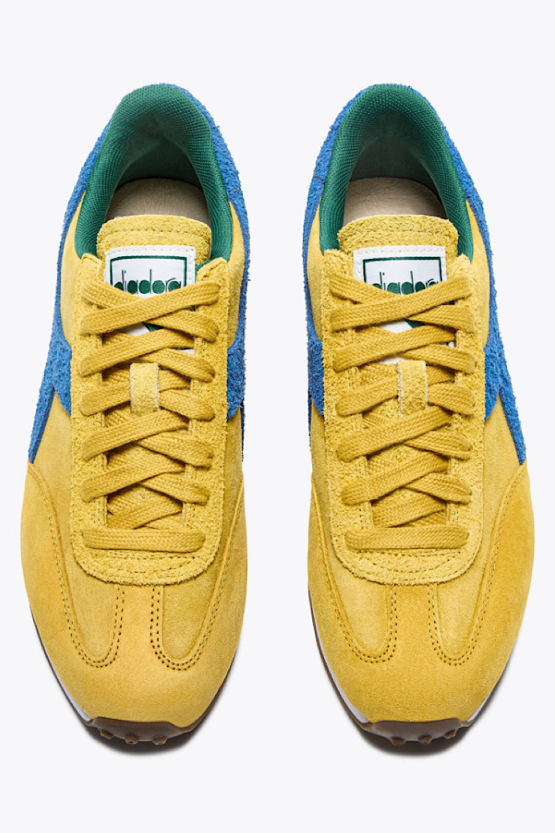 Diadora - Baskets Rally S Jaune Onagre