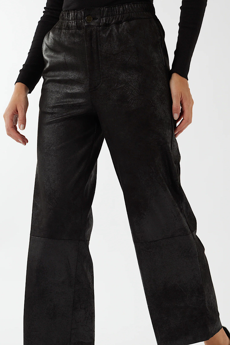 Maevy Mouvement Libre - Pantalon Vegan Boby Noir
