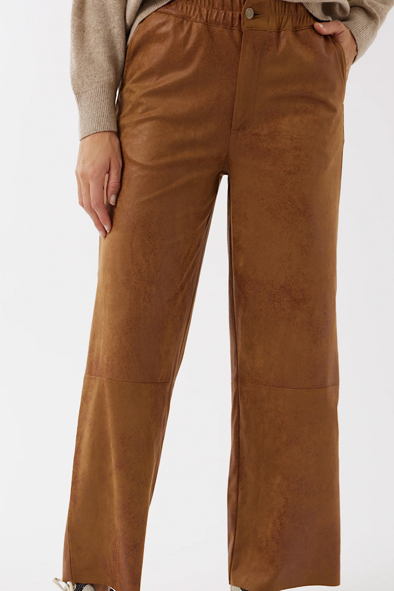 Maevy Mouvement Libre - Pantalon Vegan Boby Suede Nuts