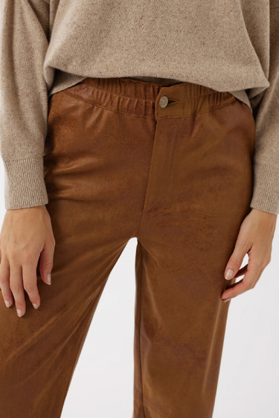 Maevy Mouvement Libre - Pantalon Vegan Boby Suede Nuts