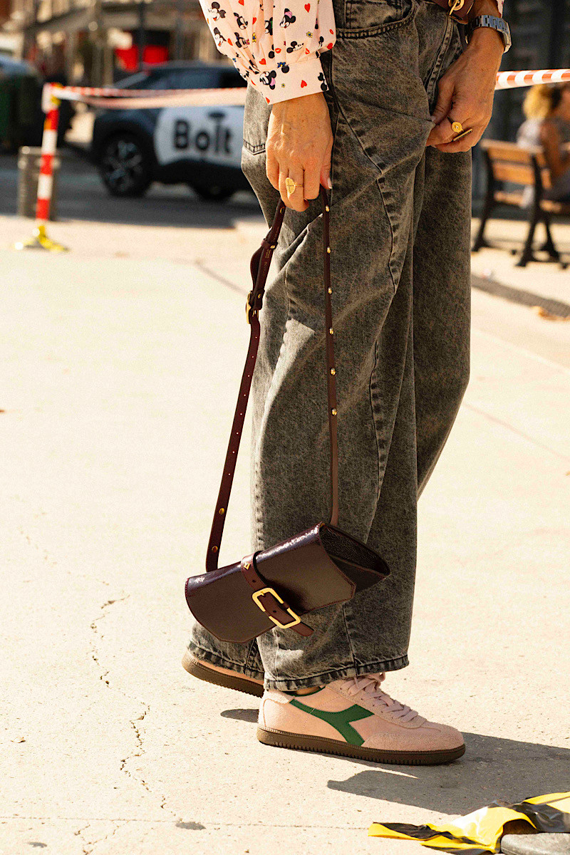 Herbert Frère et Soeur - Pochette La Lulu Millau Crispy Cerise Bordeaux