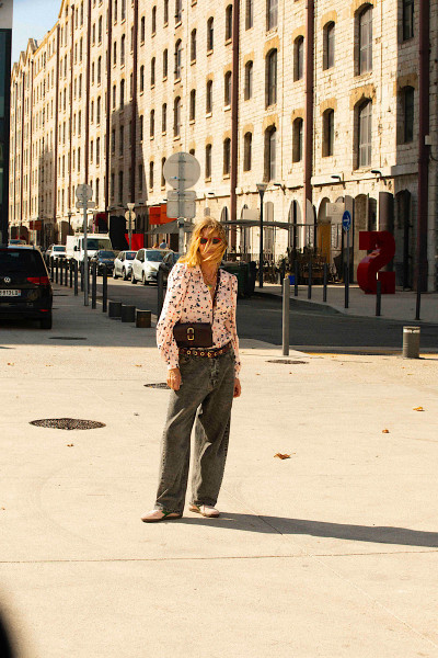 Herbert Frère et Soeur - Pochette La Lulu Millau Crispy Cerise Bordeaux