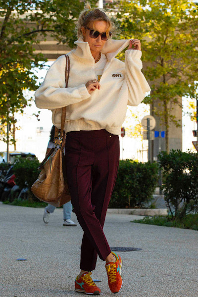 Souvenir - Pantalon Angelo Burgundy (2)