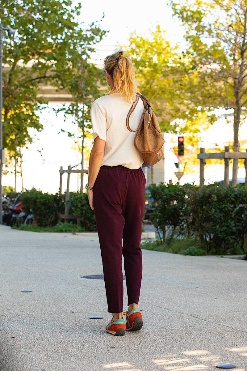 Souvenir - Pantalon Angelo Burgundy