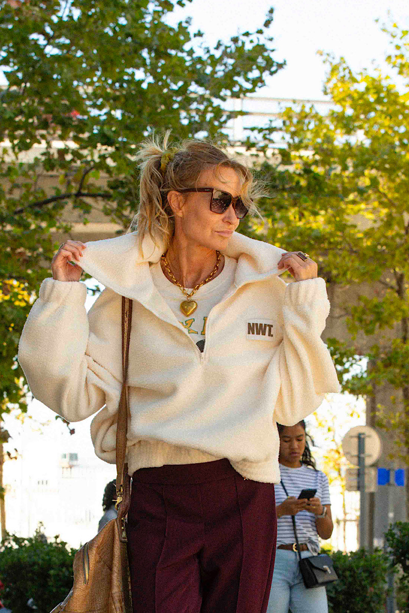 Newtone - Sweatshirt Greer Bleed Natural