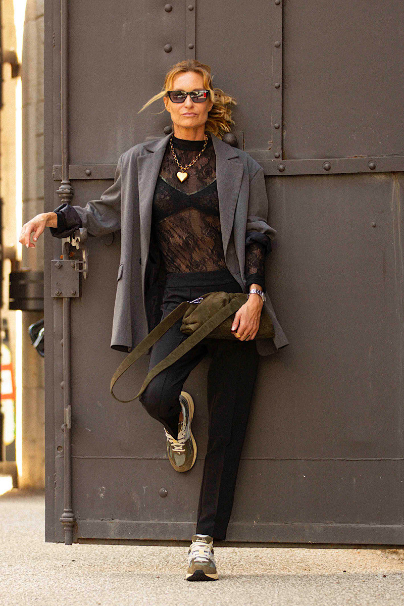 La Nouvelle - Body Jimmy Dentelle Black Flower