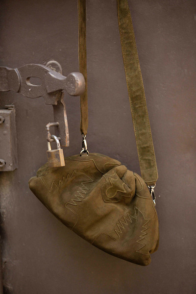 Sista Paris - Sac Uniq Big Santiag Kaki