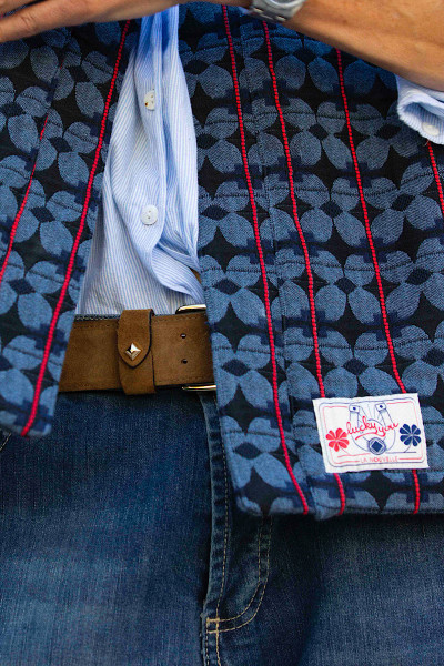 La Nouvelle - Kimono Youri Jacquard Jean