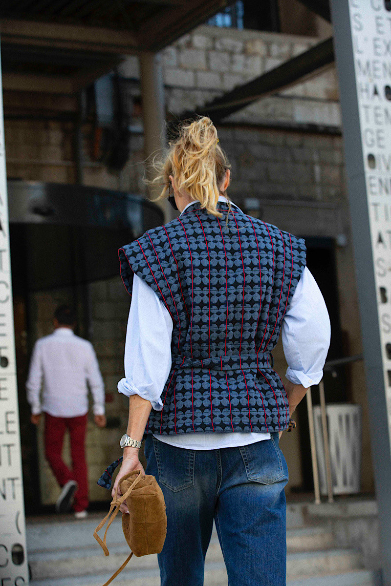 La Nouvelle - Kimono Youri Jacquard Jean