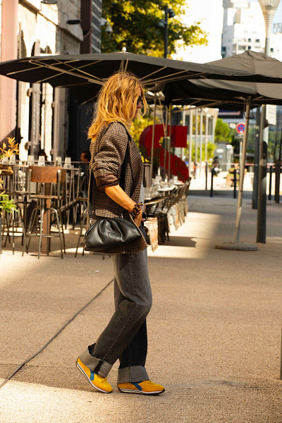 Sista Paris - Sac Uniq Big Leather Embossing Black