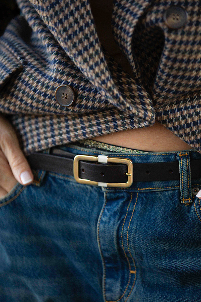 Herbert Frère et Soeur - Ceinture La Millau Choco/Crema