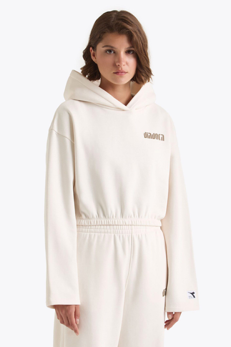 Diadora - Sweatshirt Hoodie White
