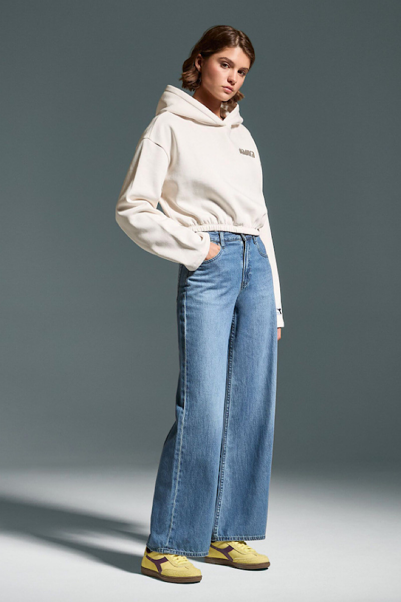 Diadora - Sweatshirt Hoodie White