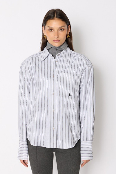 BERENICE - Chemise Oversize Epaulettes Cleas