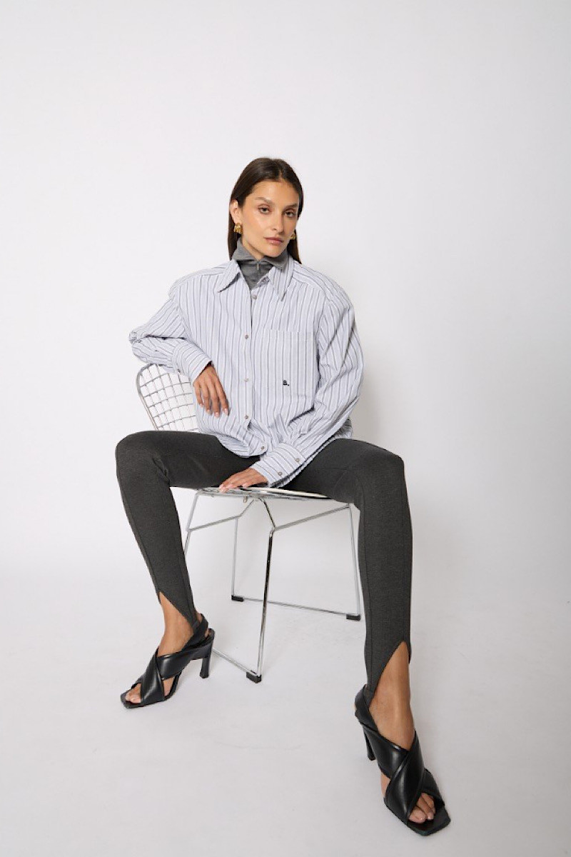 BERENICE - Chemise Oversize Epaulettes Cleas