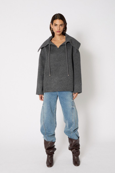 BERENICE - Veste Vilda Dark Grey