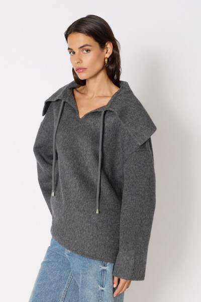 BERENICE - Veste Vilda Dark Grey (2)