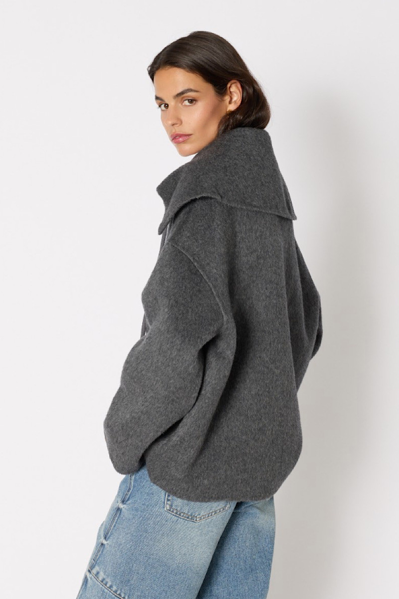 BERENICE - Veste Vilda Dark Grey