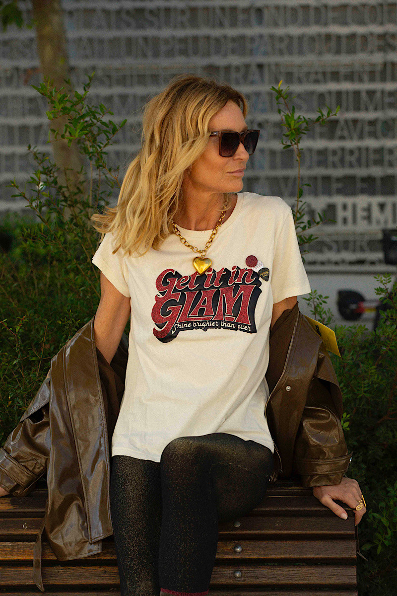 Newtone - Tshirt Starlight Brighter Natural