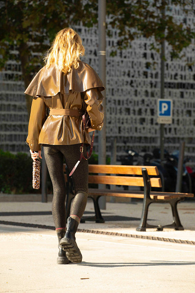 La Nouvelle - Legging Gary Noir Lurex