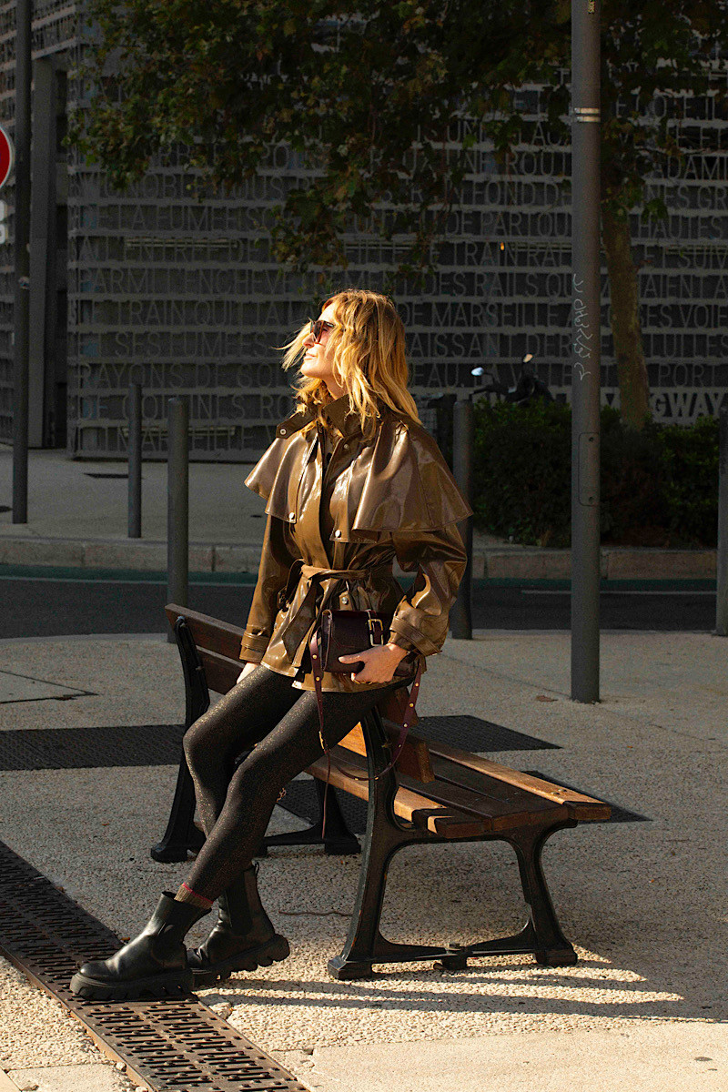 La Nouvelle - Legging Gary Noir Lurex