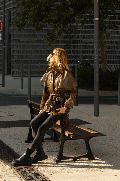 La Nouvelle - Legging Gary Noir Lurex