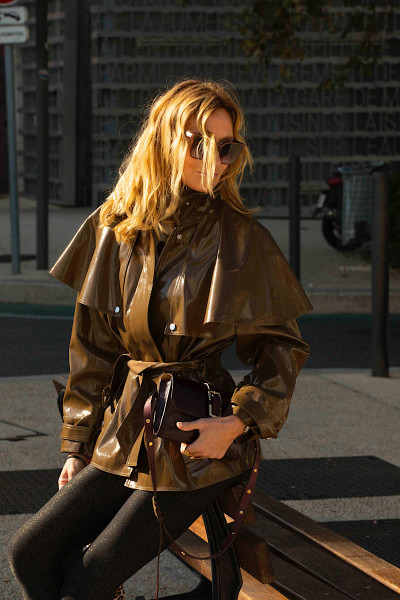 Herbert Frère et Soeur - Pochette La Lulu Millau Crispy Cerise Bordeaux