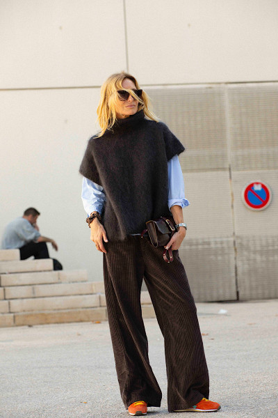 Souvenir - Pantalon Paris Velours Marron