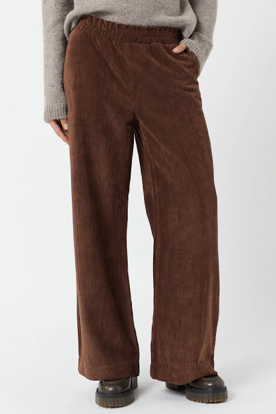 Maevy Mouvement Libre - Pantalon Vintage Choco