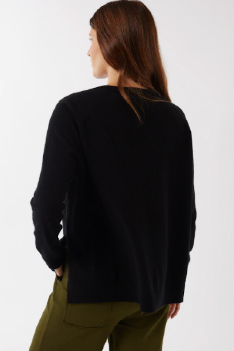 Maevy Mouvement Libre - Pull Lion Noir