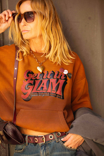 Newtone - Sweatshirt Piper Brighter Vintage Brown