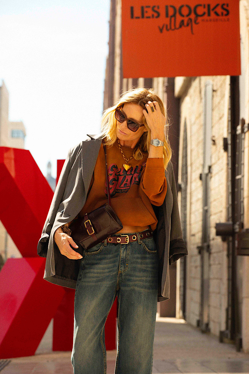 Newtone - Sweatshirt Piper Brighter Vintage Brown