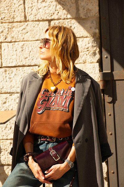 Newtone - Sweatshirt Piper Brighter Vintage Brown (2)