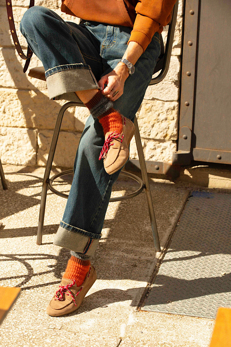 TORAL - Mocassin Kimana Suede Taupe