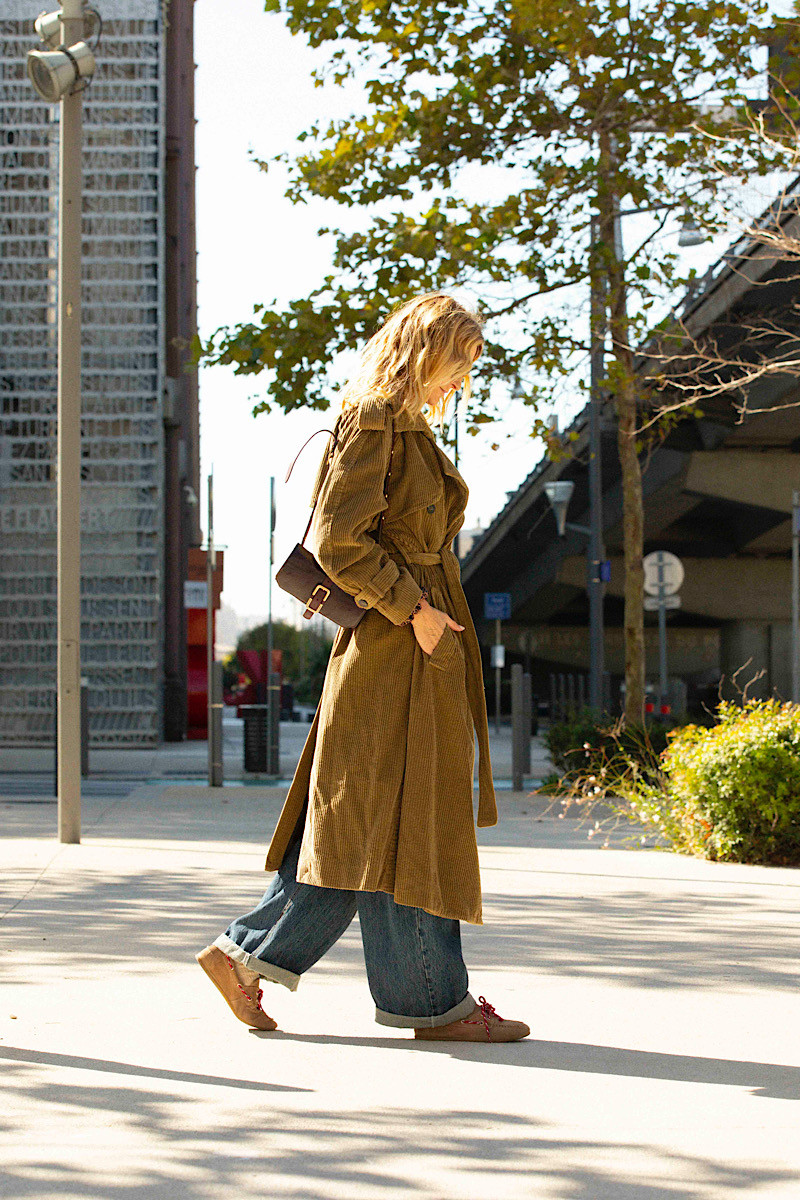 Souvenir - Manteau Trench Paris Velours
