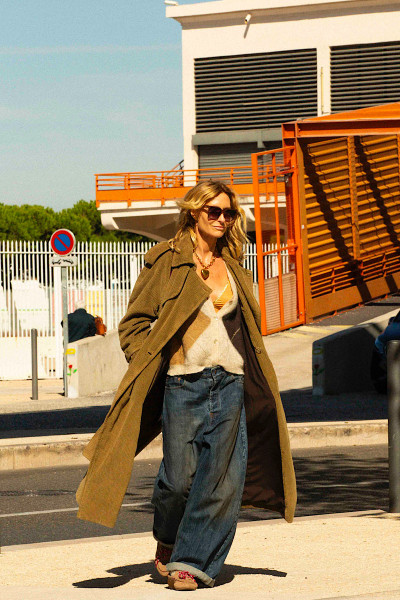 Souvenir - Manteau Trench Paris Velours