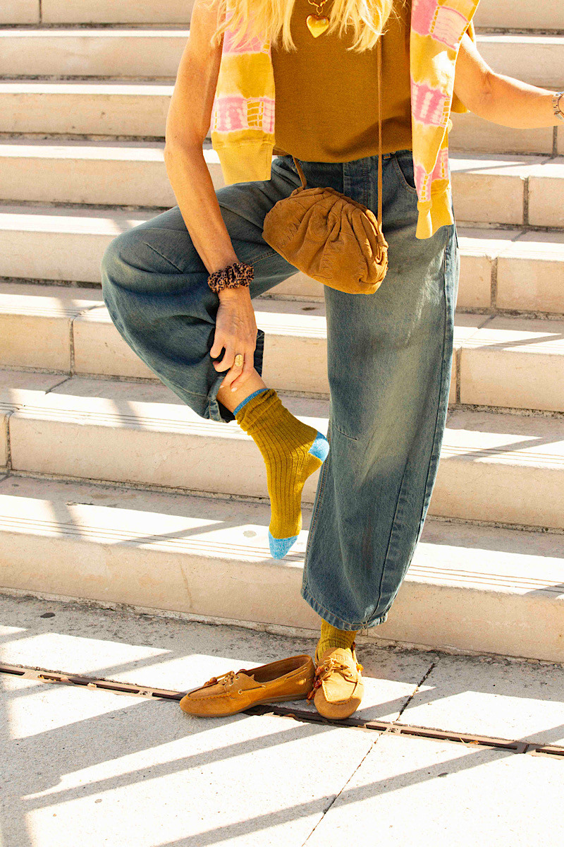 ALTO MILANO - Chaussettes Susan Vert